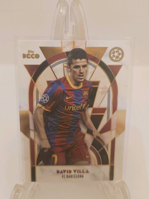 Κάρτα David Villa Legends Barcelona 24/25 Topps UEFA Club Competitions καινούργια
