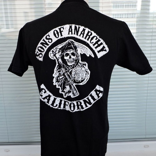 Sons of Anarchy Road Gear Reaper T-Shirt like new, size S, black