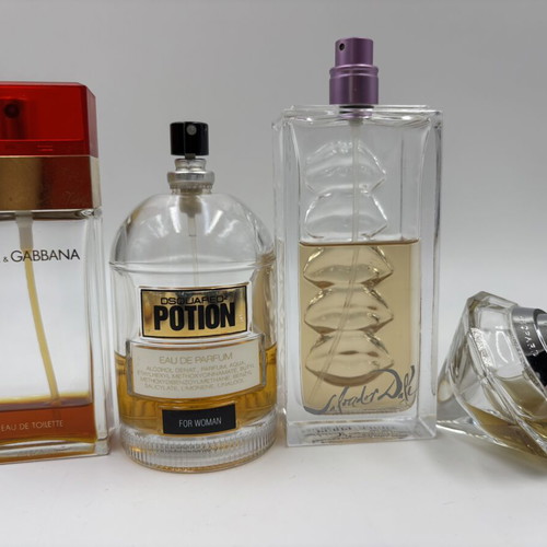 Women's Perfume Set like new, Dolce & Gabbana, Dsquared2, Salvador Dali, Chopard