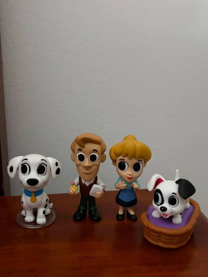 Funko Minis 101 Dalmatians set of 4 figures