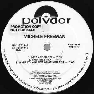 Michele Freeman vinyl record used, electronic genre