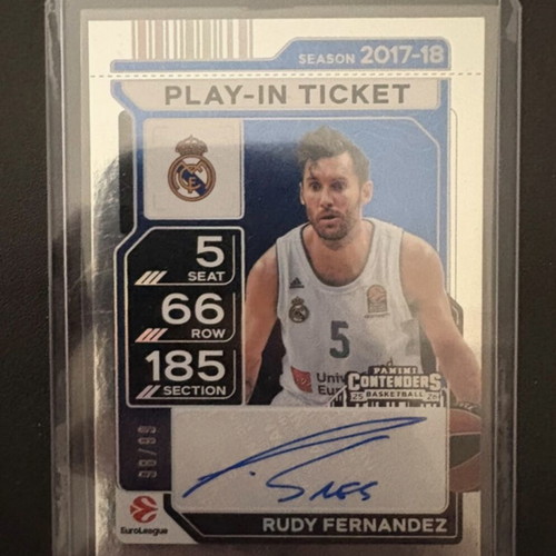 Rudy Fernandez Auto Panini Euroleague Contenders 2025-26