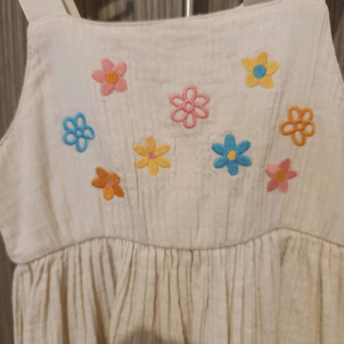 LC Waikiki sleeveless summer dresses like new, size 110-116 cm, 5-6 years, pack of 2