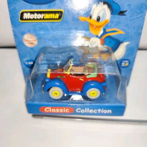 Motorama Disney Donald Duck Car 1:43 new sealed rare