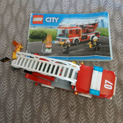 Lego 60107 used fire truck without figures