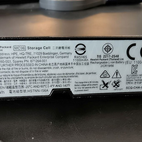 HPE battery for servers 727260-003 new