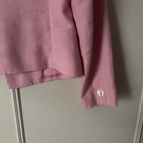 Ralph Lauren Petite 4P women's linen suit pink like new
