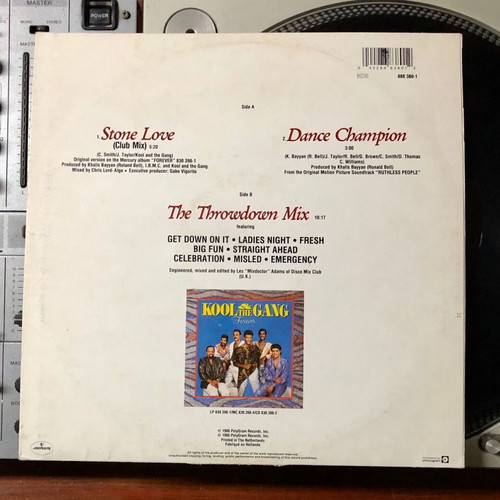 Kool & The Gang Stone Love 12" vinyl used, pop