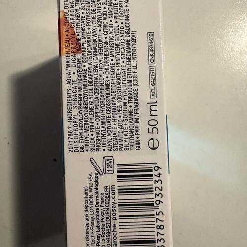 La Roche Posay Anthelios UVair Serum Sunscreen SPF50+ new 50ml