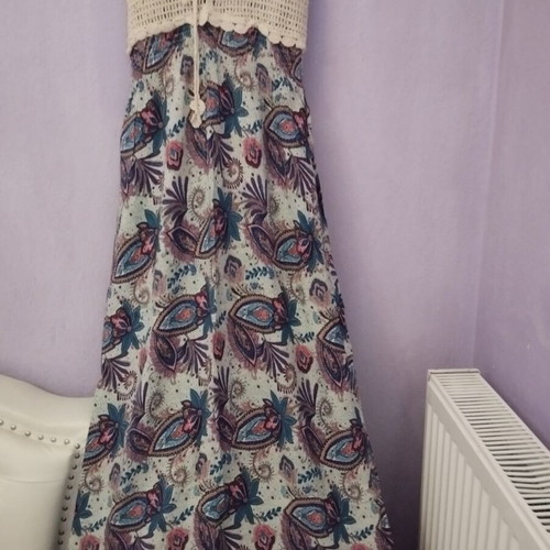 Summer dress long M/L with beautiful colors like new