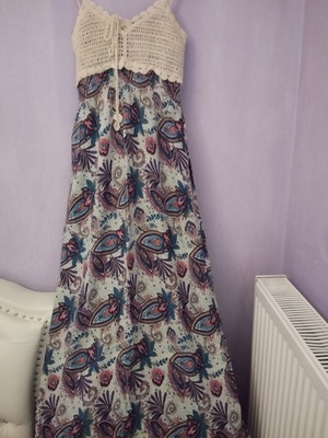 Summer dress long M/L with beautiful colors like new
