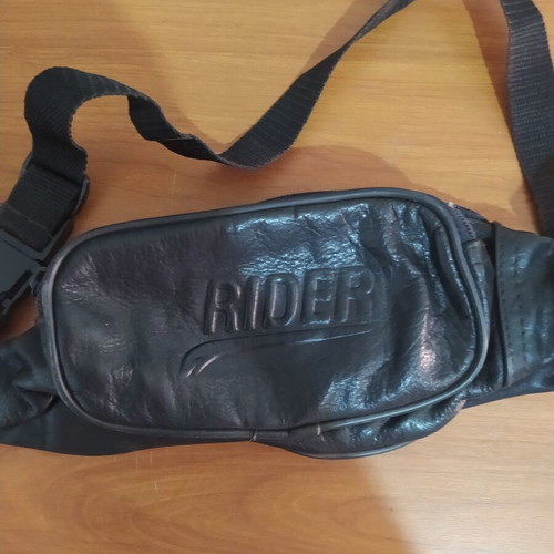 Rider waist bag black used with minor defects