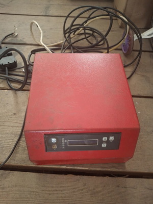 Pellet burner like new with electrical panel and complete auger