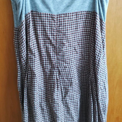 Helmi dress S checked with grey like new