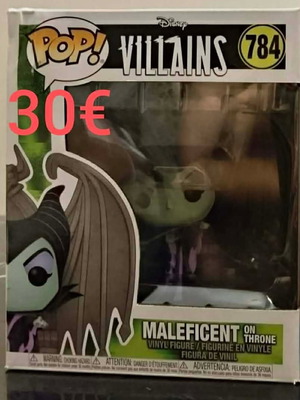 Funko Pop Disney Villains Maleficent on Throne new