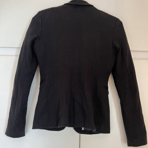 Black jacket with collar Bershka like new, size S