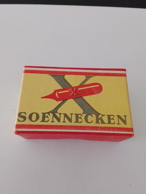 Vintage Soennecken Collectible Box with Pens Like New