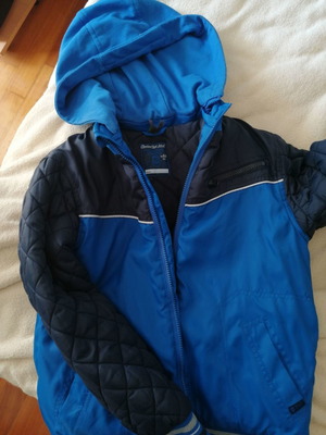 Παιδικό χειμωνιάτικο μπουφάν Orchestra με κουκούλα μεταχειρισμένο, μέγεθος 164