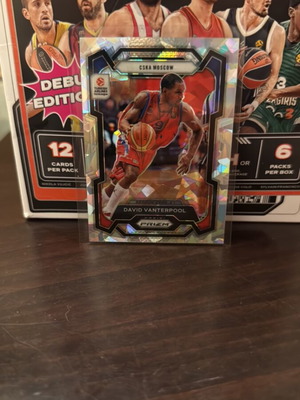 David Vanterpool 2023-24 Panini Prizm Euroleague Silver #49 new