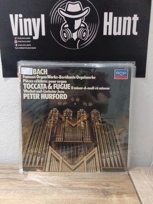 Bach Toccata & Fugue vinyl record used, classical