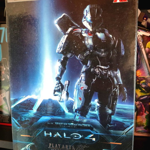 Halo 4 Spartan Sarah Palmer Play Arts Kai sealed