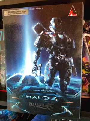 Halo 4 Spartan Sarah Palmer Play Arts Kai sealed
