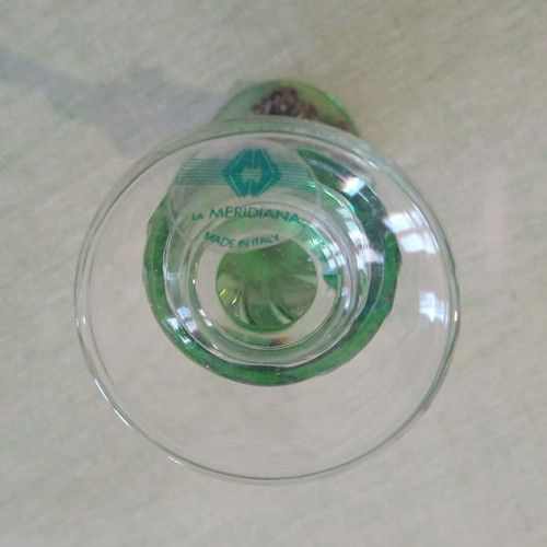 Κηροπήγια La Meridiana Art Glass με επικάλυψη ασημιού 925, ζευγάρι