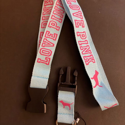 Victoria’s Secret Pink lanyard turquoise new