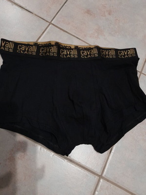 Ανδρικά boxer Roberto Cavalli σετ 2 τεμαχίων, large, μαύρα