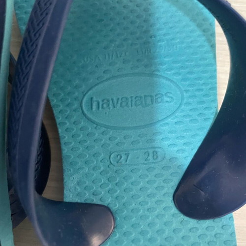 Havaianas παιδικές σαγιονάρες σαν καινούργιο, μέγεθος 27, μπλε