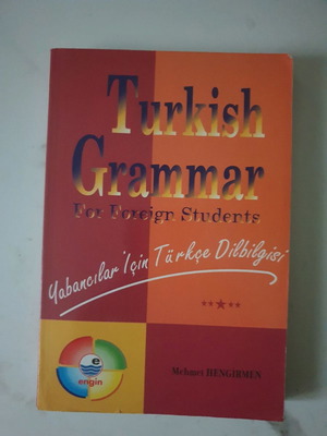 Turkish Grammar book used for learning Turkish