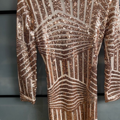 Evening dress like new, size S 36 8, slim fit