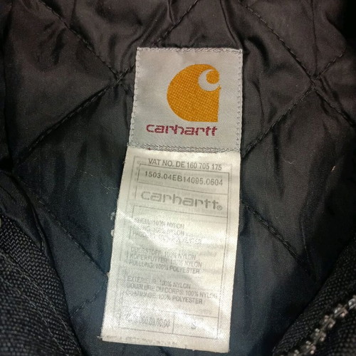 Carhartt Wip Syberia Jacket Unisex size S like new, black