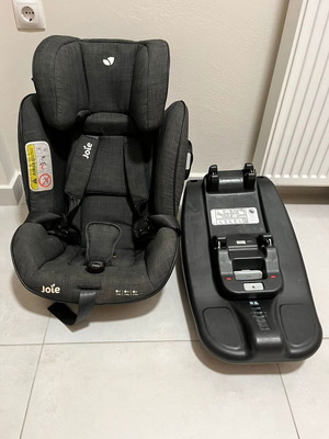 Joie Stages ISOFIX car seat 0-25kg like new, Pavement color