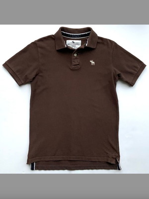 Abercrombie & Fitch Παιδική Μπλούζα Polo Καφέ Μεταχειρισμένη Μέγεθος L