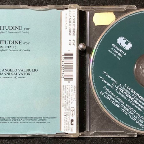 CD Laura Pausini La Solitudine used, pop