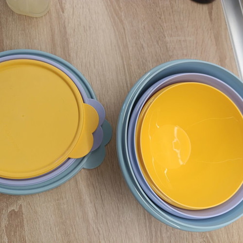Tupperware bowl set new, 3 bowls 775 ml 1.1 lt 2 lt