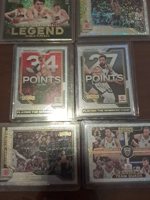 Panini Contenders Euroleague 2026 set of 6 new inserts