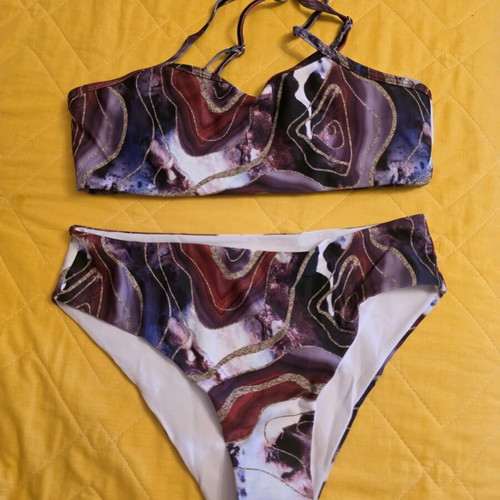 Swimsuit set new-apron - size Medium