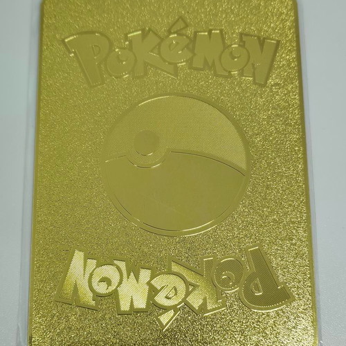 Pokémon Mew EX 2016 Gold Metal Card like new