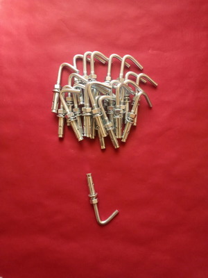 Hanging hooks with metal expansion anchors, pack of 25, 13 mm