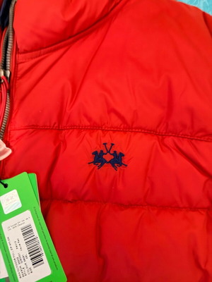 La Martina γιλέκο καινούργιο, κόκκινο, μέγεθος 4XL