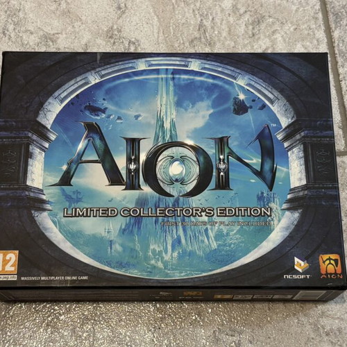 Aion Limited Collector's Edition PC like new with figure and extras