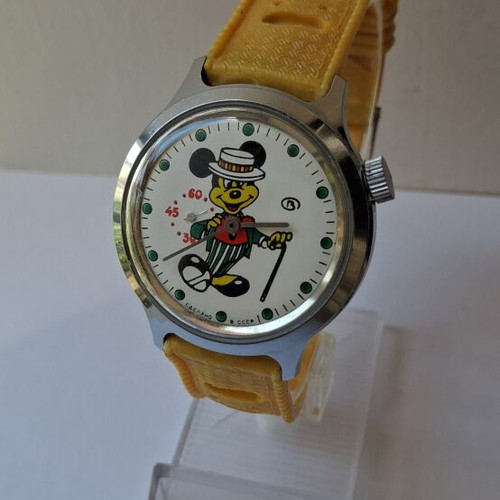 Mike Vostok 1980 vintage mechanical men's watch with original dial