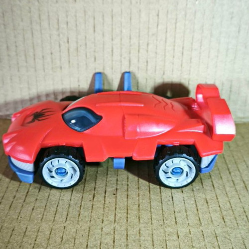 Spider-Man transforming toy car like new
