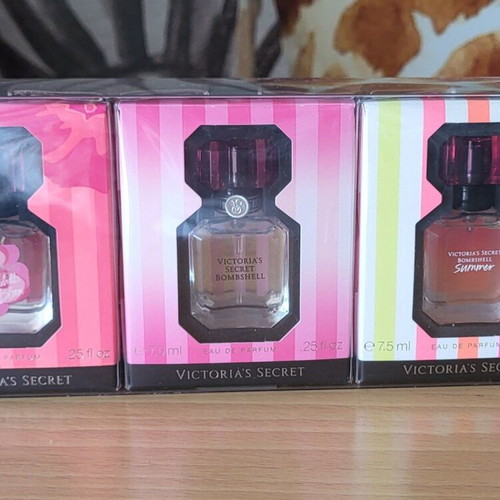 Victoria's Secret Bombshell set of three 7.5 ml perfumes new