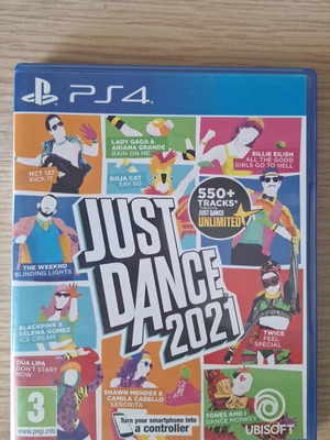 Just Dance 2021 PS4 like new with box