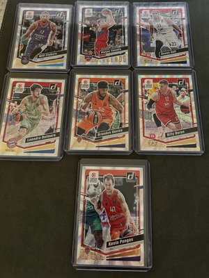 Donruss Euroleague collectible cards new, lot 7/149