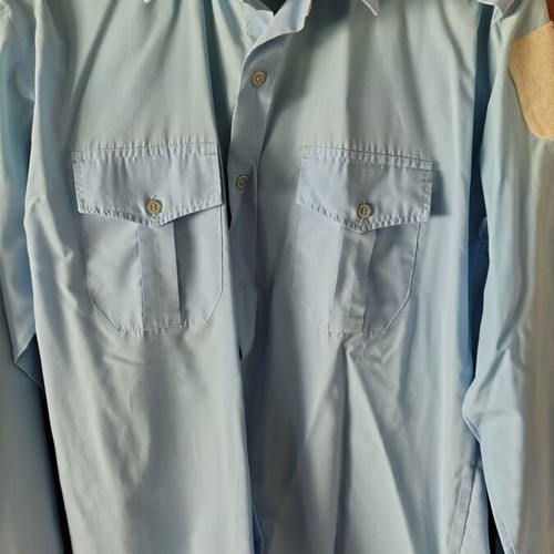 Police shirts used, women's size 2, medium, pack of 2