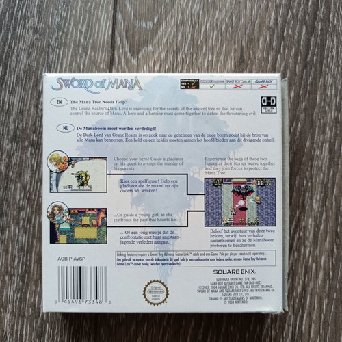 Sword of Mana Game Boy Advance used, complete in box